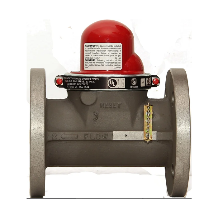 2" Earthquake Shut-off Valves