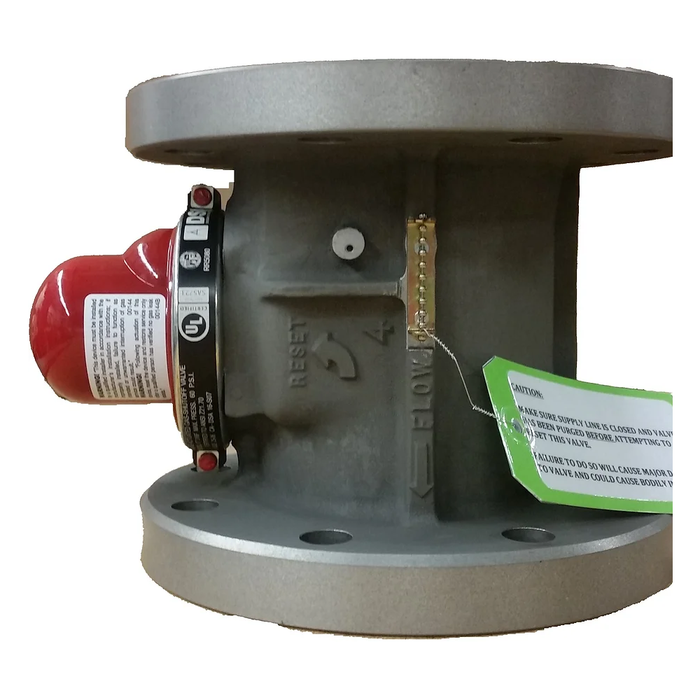 4" Earthquake Shut-off Valves