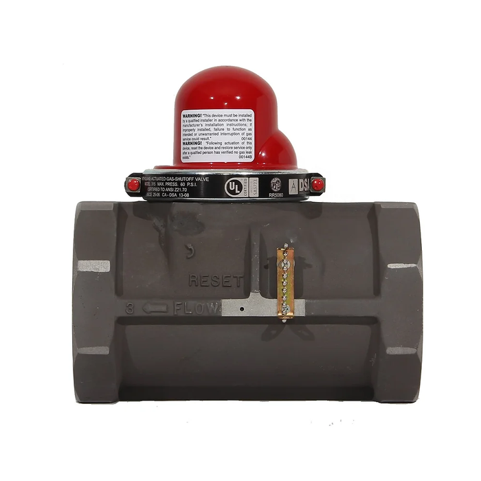 3" Earthquake Shut-off Valves