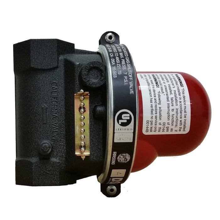 3/4" Earthquake Shut-off Valve